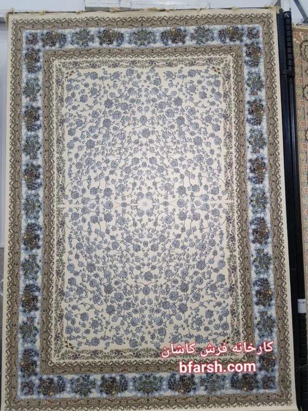 فرش گل برجسته افشان نقشه ترک
