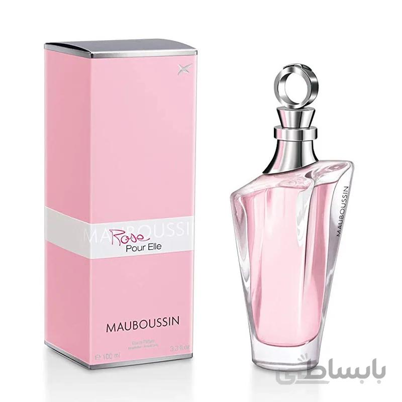 ادو پرفیوم مابوسین مدل Rose pour elle حجم 100 میلی لیتر ا Mauboussin Rose pour elle Eau de parfum for women 100ML