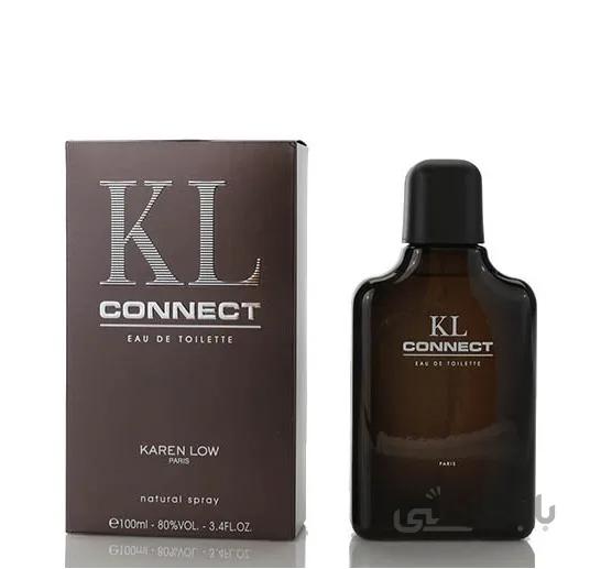 ادوتویلت عطر KL CONNECT KAREN LOW مردانه 100 میل **ارسال رایگان ا KL CONNECT KAREN LOW EAU DE TOILETTE FOR MEN e.100M.L