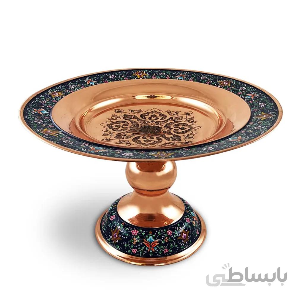 شیرینی خوری مس و پرداز 25 سانت