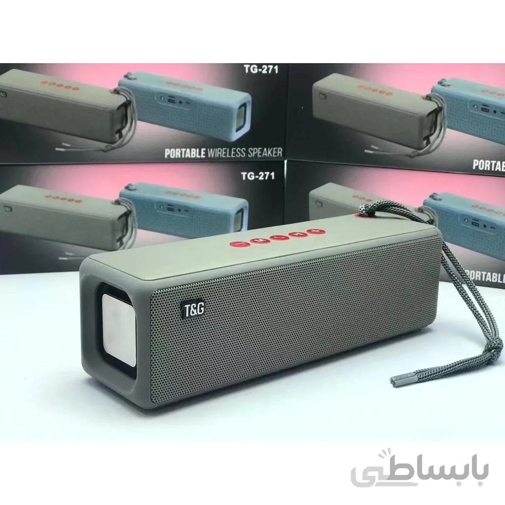 اسپیکر بلوتوثی قابل حمل مدل TG-271(فروش ویژه )