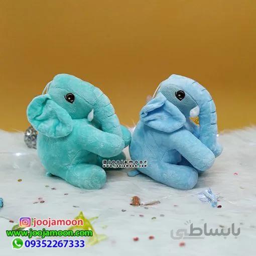 عروسک فیل رنگی