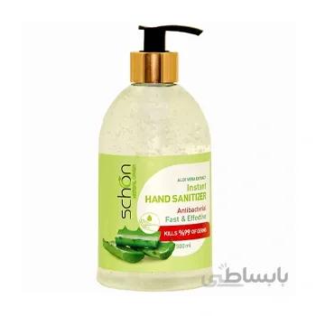 ژل ضدعفونی کننده دست 500 میل شون ا Schon Instant Hand Sanitizer 500ml