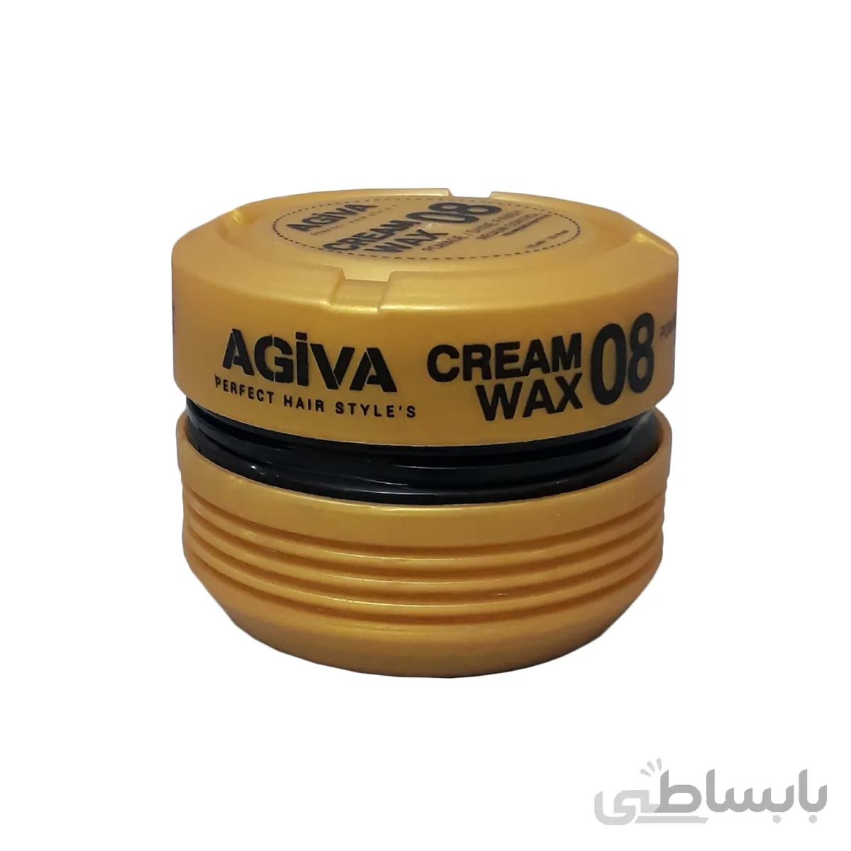 واکس مو مدل 08 آگیوا حجم 175 میل ا 08 Hair Wax Agiva