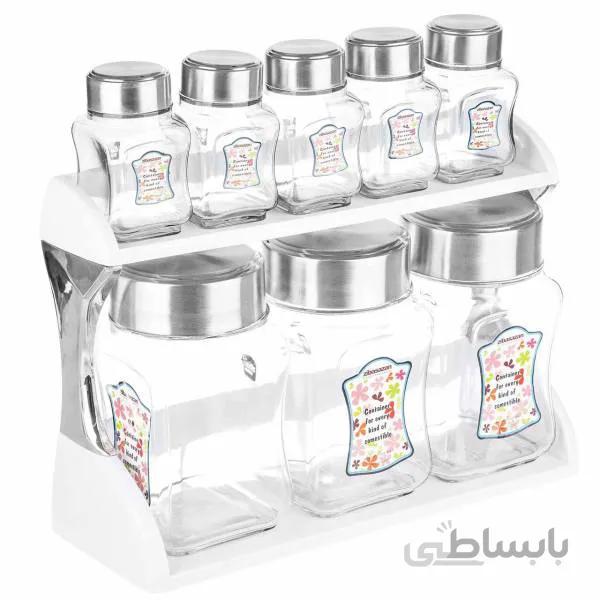 جا ادویه 8 پارچه زیبا