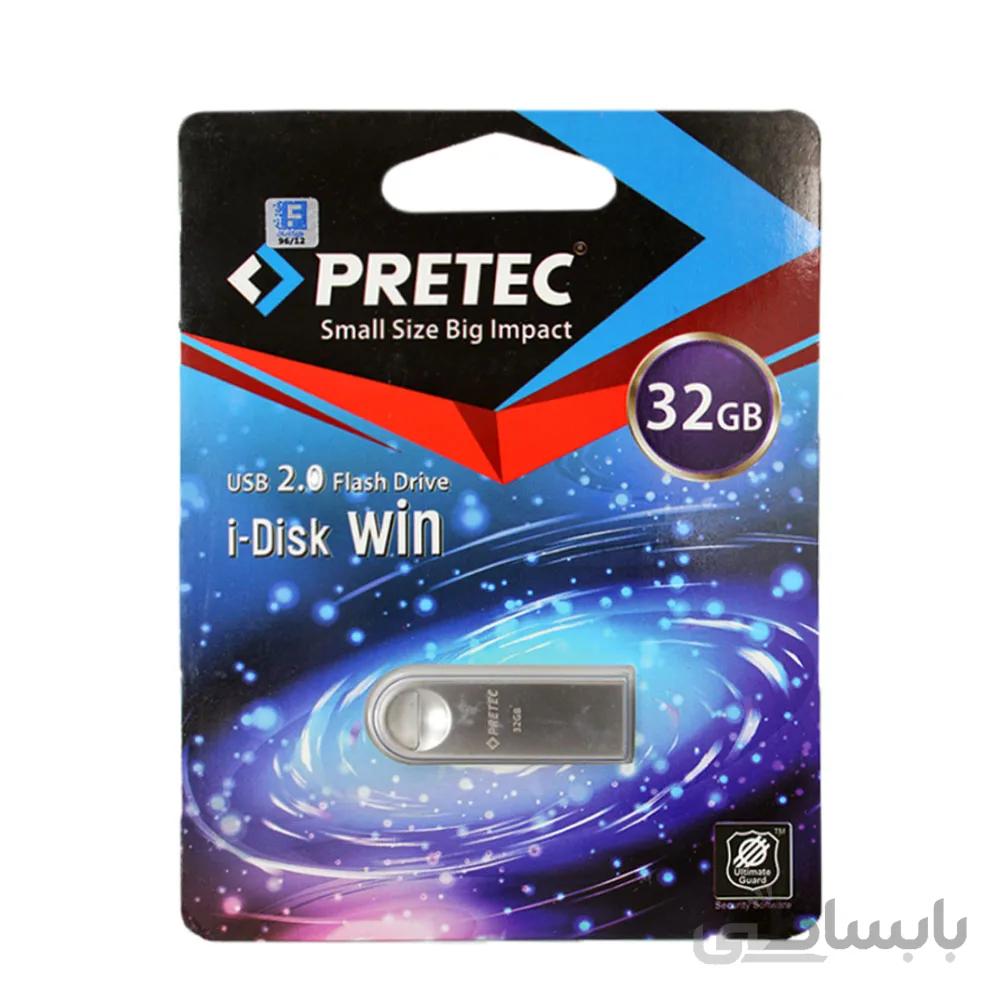 فلش مموری Pretec مدل Win ظرفیت 32 گیگا بایت