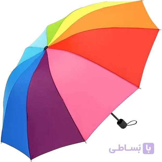 چتر مدل رنگین کمان — تصویر 1