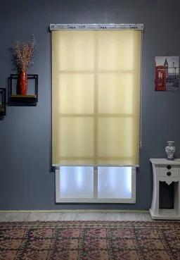 پرده شید سان اسکرین رنگ کرم کد S853-L2