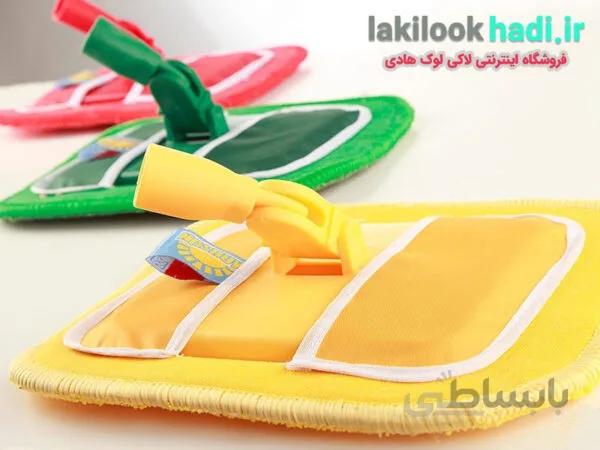 طی حوله ای مربع میکروفایبر