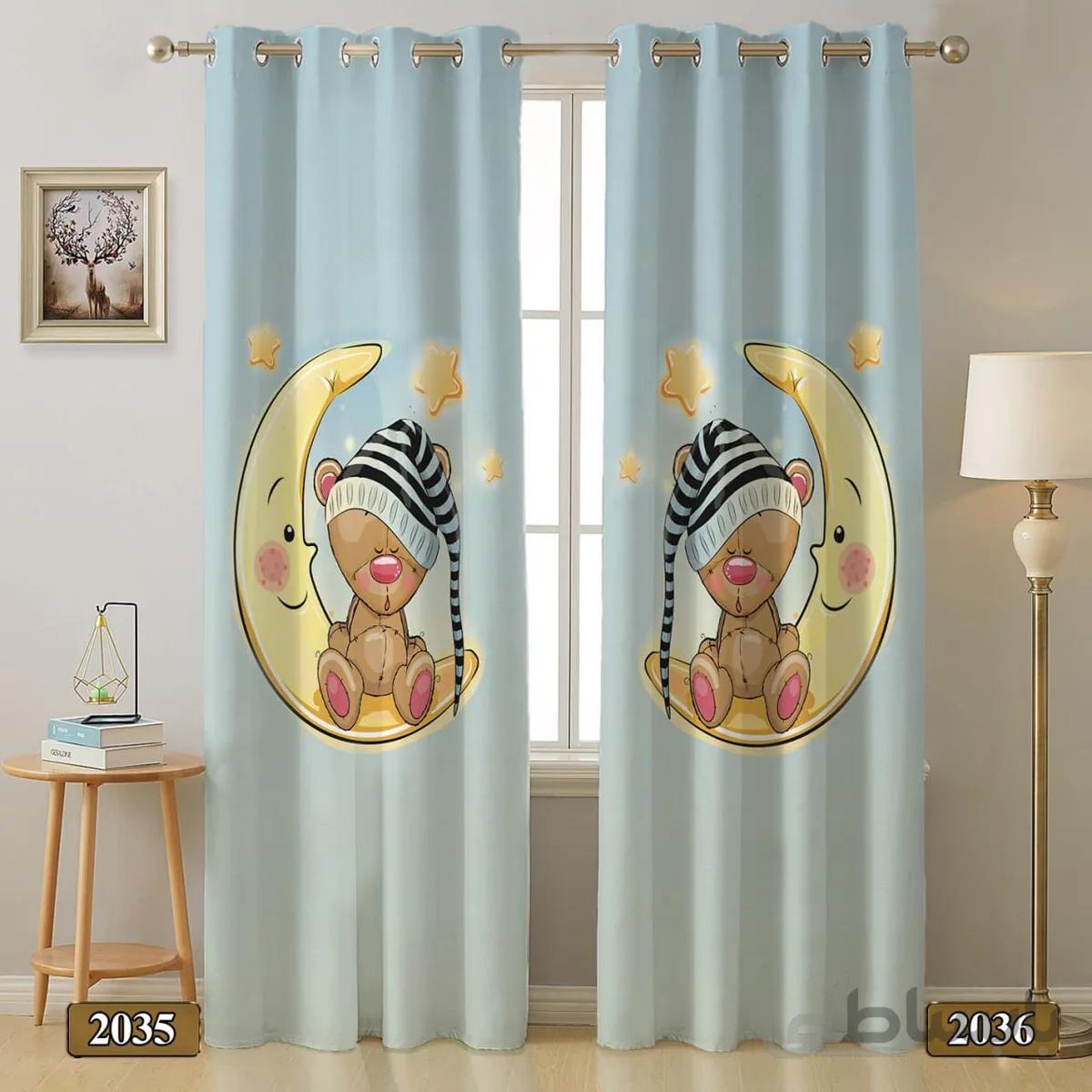 پرده چاپی طرح کودک و نوجوان کد 2036 2035