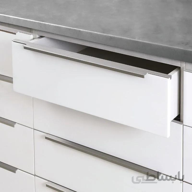 دستگیره مدرن لب دری تاپ ساید کابینت کد 7016 ملونی