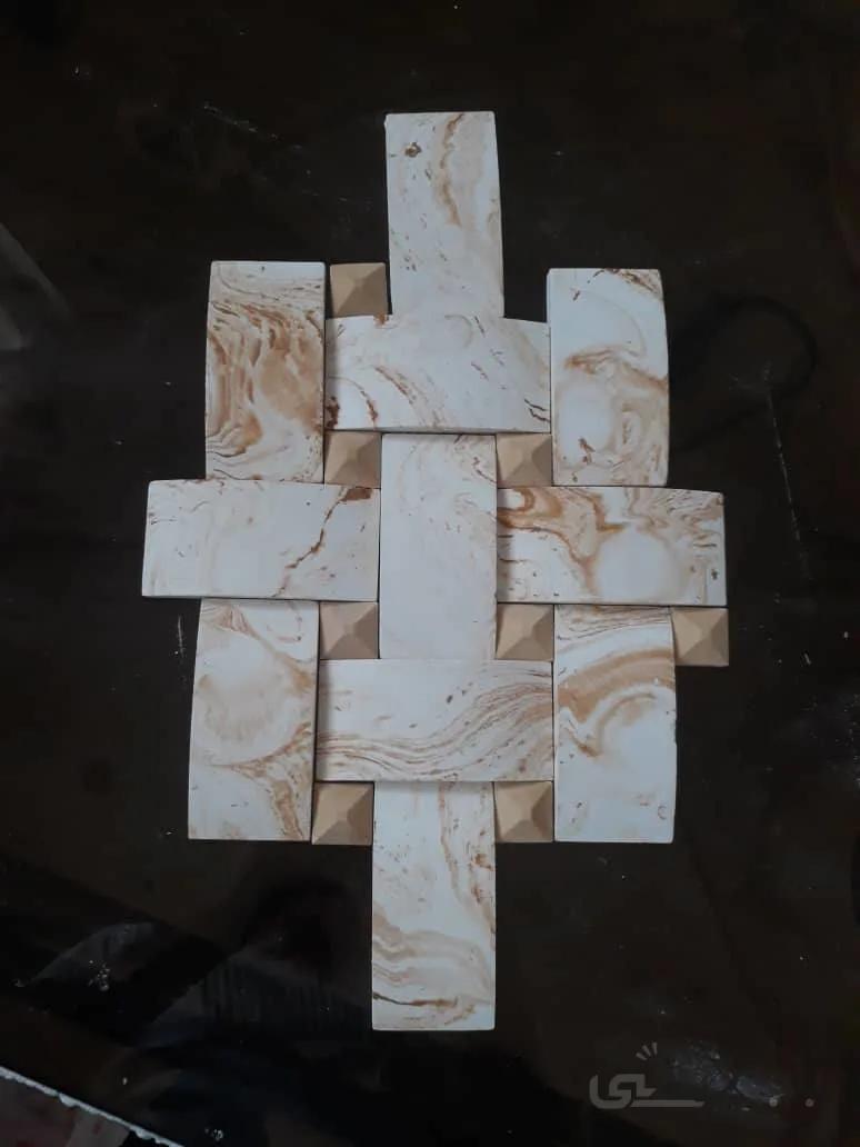 سنگ مصنوعی مدل حصیری دگمه