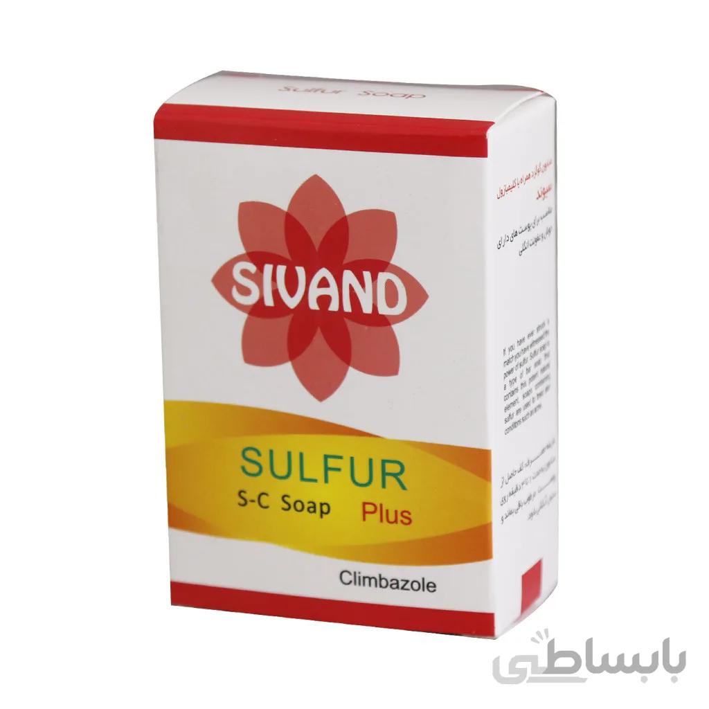صابون گوگرد همراه با کلیمبازول سیوند ۹۰ گرم
