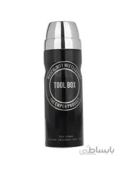 اسپری مردانه امپر مدل Tool Box حجم 200 میلی لیتر ا Emper Tool Box Spray For Men 200ml