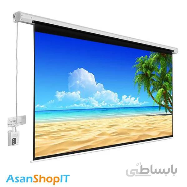 پرده نمایش برقی اسکوپ 300×400 Motorized 4:3 fiber glass ا Scope Projector Screen 300×400