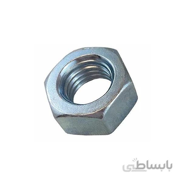 مهره شش گوش آهنی مدل M6 بسته 120 عددی