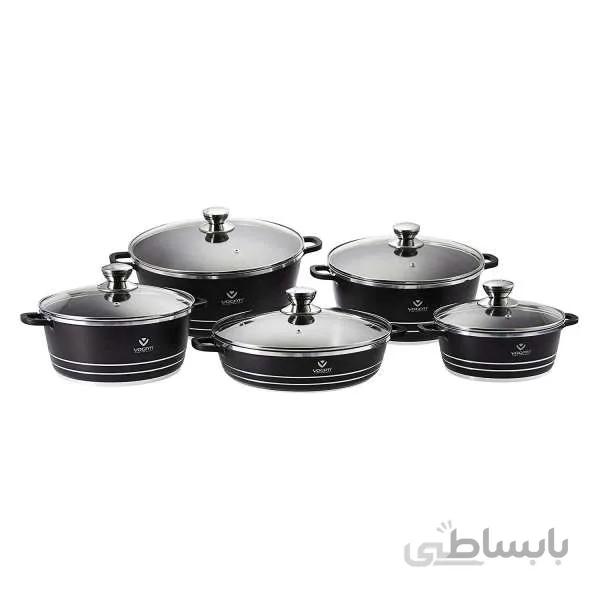 سرویس پخت و پز 10 پارچه وگاتی کد7008 مدل SP2
