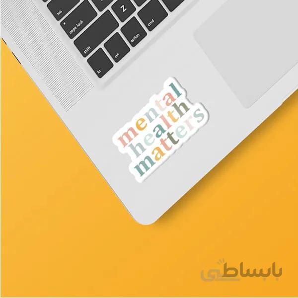 استیکر لپ تاپ طرح دخترونه ۱۱