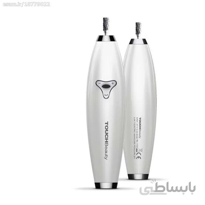 دستگاه مانیکور و پدیکور تاچ بیوتی مدل TB1733 ا TOUCHBeauty TB1733 Professional USB Rechargeable 6 in 1 Electric Manicure Pedicure Set
