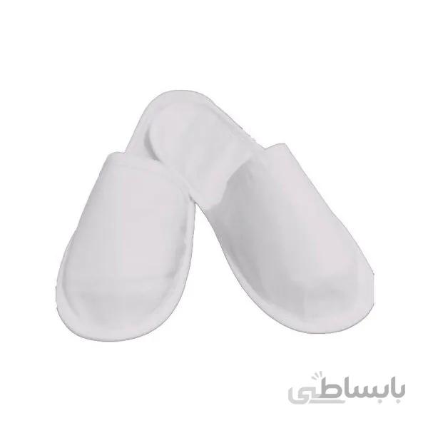 دمپایی هتلي سوزنی تک لایه بسته 100 عددی
