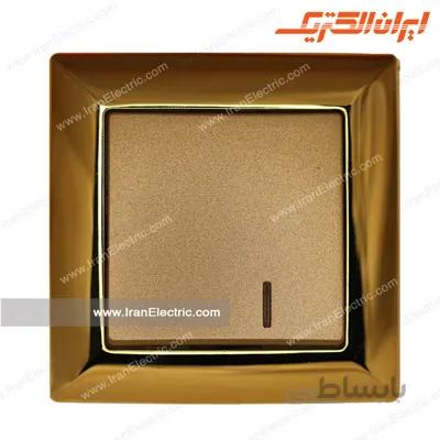 کلید تبدیل الیزه طرح متال طلایی