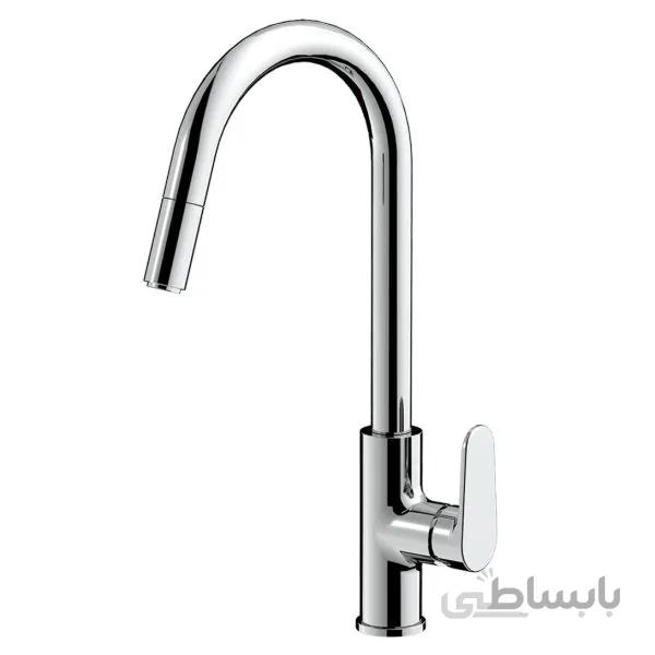 شیر ظرفشویی شلنگدار کاویان مدل لارا