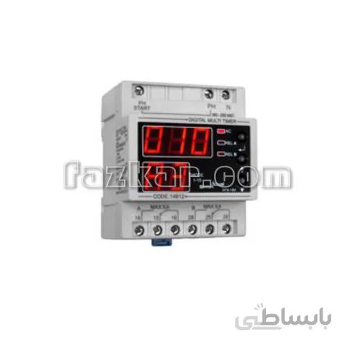 تایمر ستاره مثلث دو رله ای دیجیتال