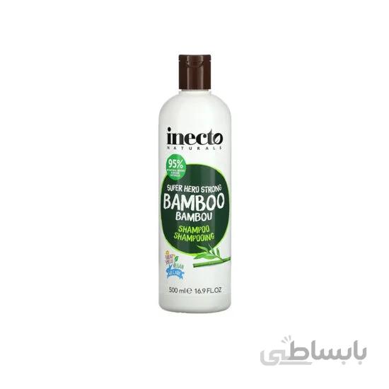 شامپو موهای آسیبدیده بامبو اینکتو 500 میل ا Bamboo Inecto Shampoo