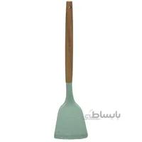 کفگیر سيليكوني دسته چوبی شنگیا مدل 4427