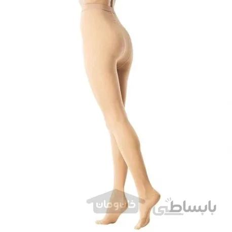 جوراب زنانه ساق بلند (کرم رنگ) متوسط و بزرگ (ساخت ژاپن)