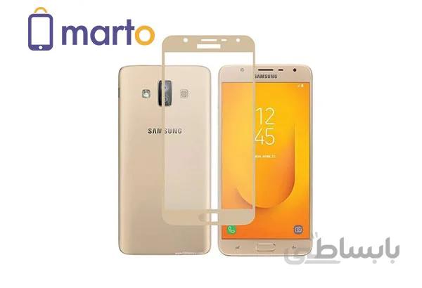 محافظ صفحه نمایش شیشه ای بوف مدل 5D مناسب برای گوشی سامسونگ Galaxy J7 Duo ا BUFF 5D glass screen protector for Samsung Galaxy J7 Duo
