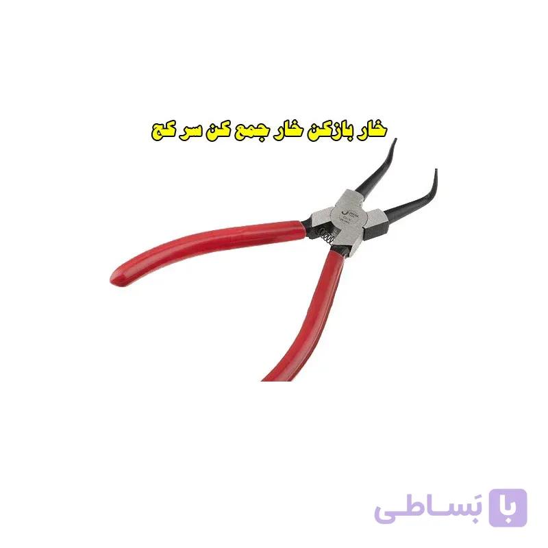 انبر خارباز کن سر کج جتک 7 اینچ