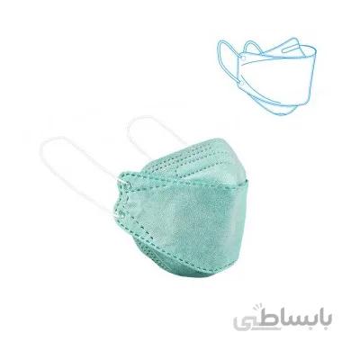 ماسک سه بعدی kf94 سبز 5 لایه رایا 25 عددی ا RAYA Mask