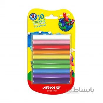 خمیر بازی 10 رنگ آریا مدل 1021
