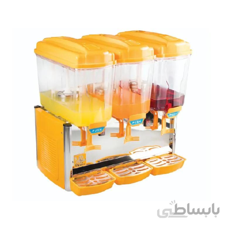 شربت سرد کن سه مخزن هدی کو مدل PL-345AJ ا hedico Frozen Drink Machine