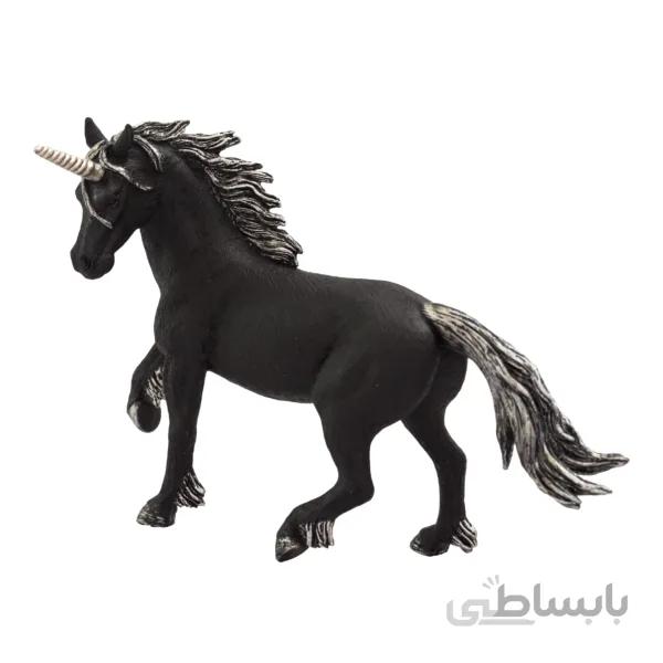 فیگور مینیاتوری یونی کورن سیاه