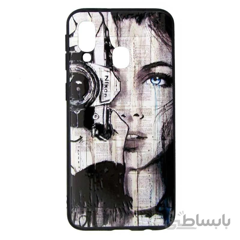 قاب فانتزی برجسته دخترانه طرح دار سامسونگ Samsung A40