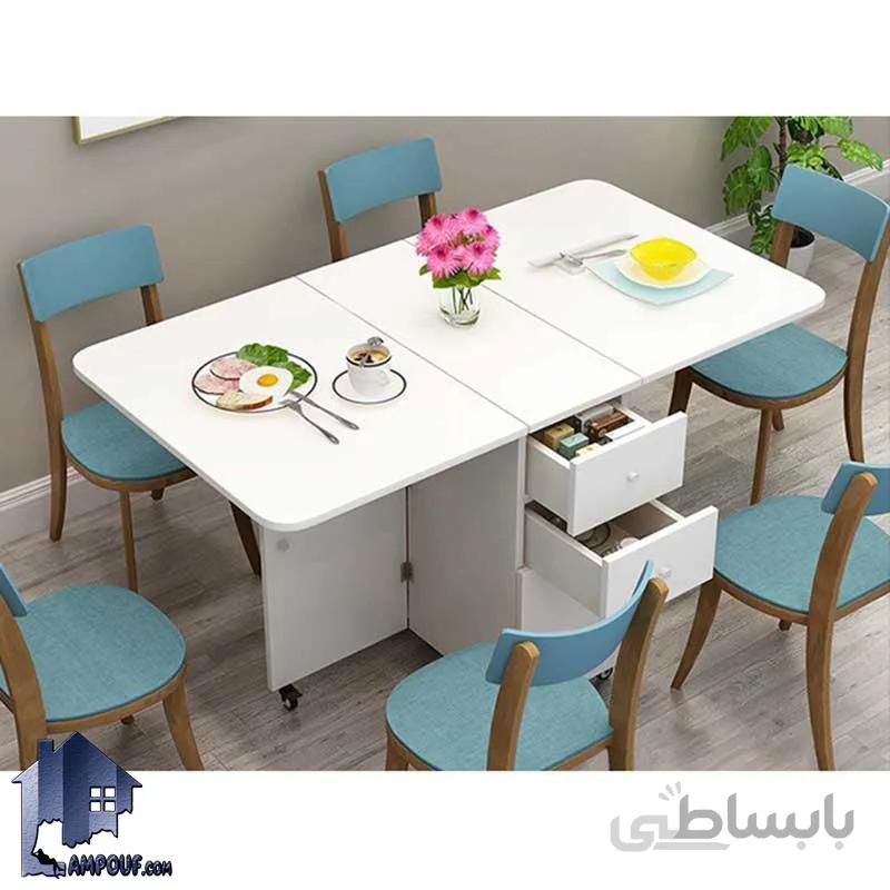 میز نهارخوری تبدیلی DTJ78