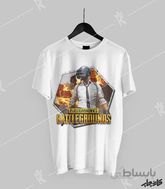 تیشرت طرح پلیرآن‌ناونز بتل‌گراندز PUBG