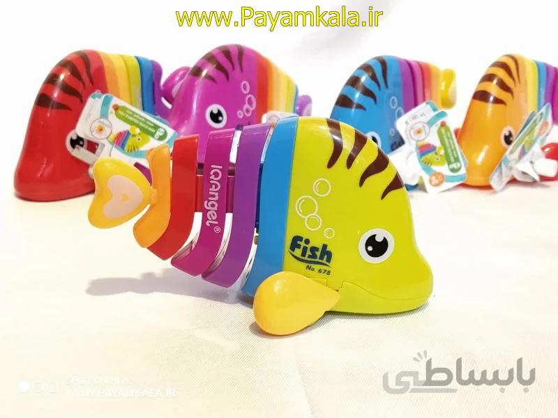 اسباب بازی کوکی ماهی سبز