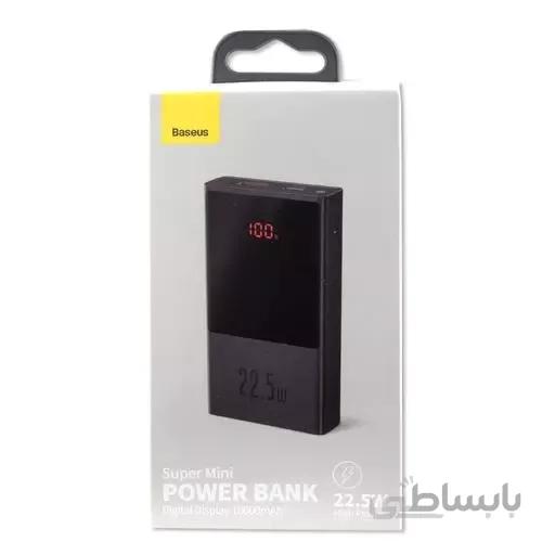 پاوربانک 10000 بیسوس مدل Baseus Super Mini 22.5W سفید