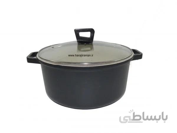 سرویس قابلمه گرانیتی 9 پارچه میلان