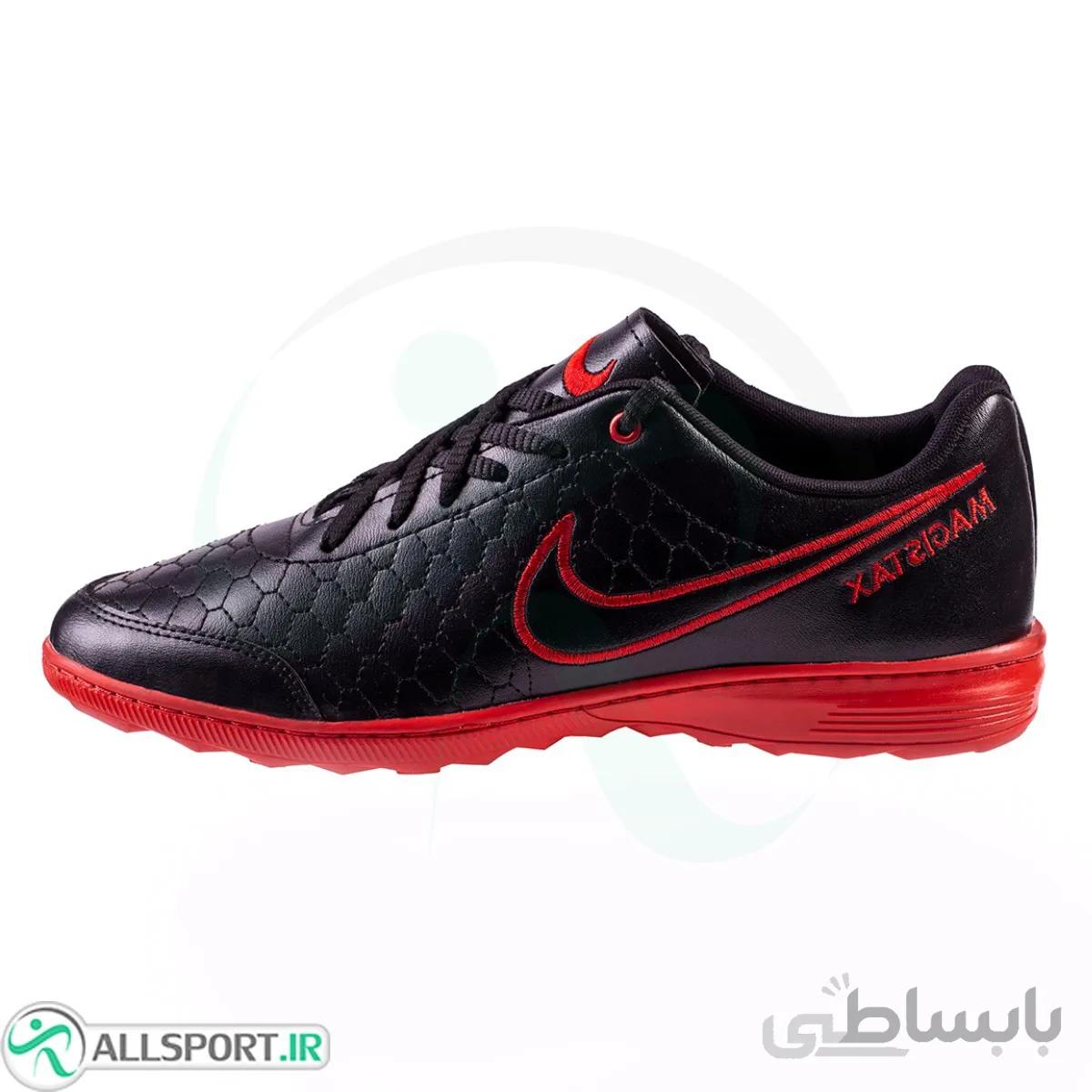 کفش نایک مجیستا طرح اصلی قرمز مشکی Nike Magista X