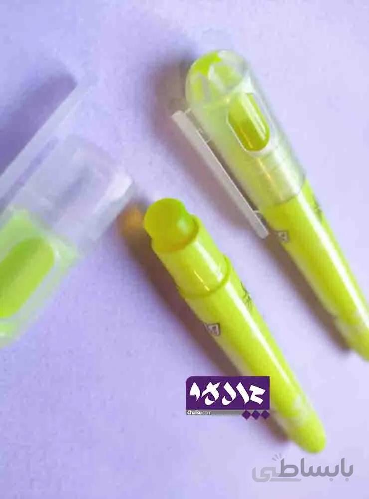 ماژیک هایلایتر زرد ژله ای کینگ