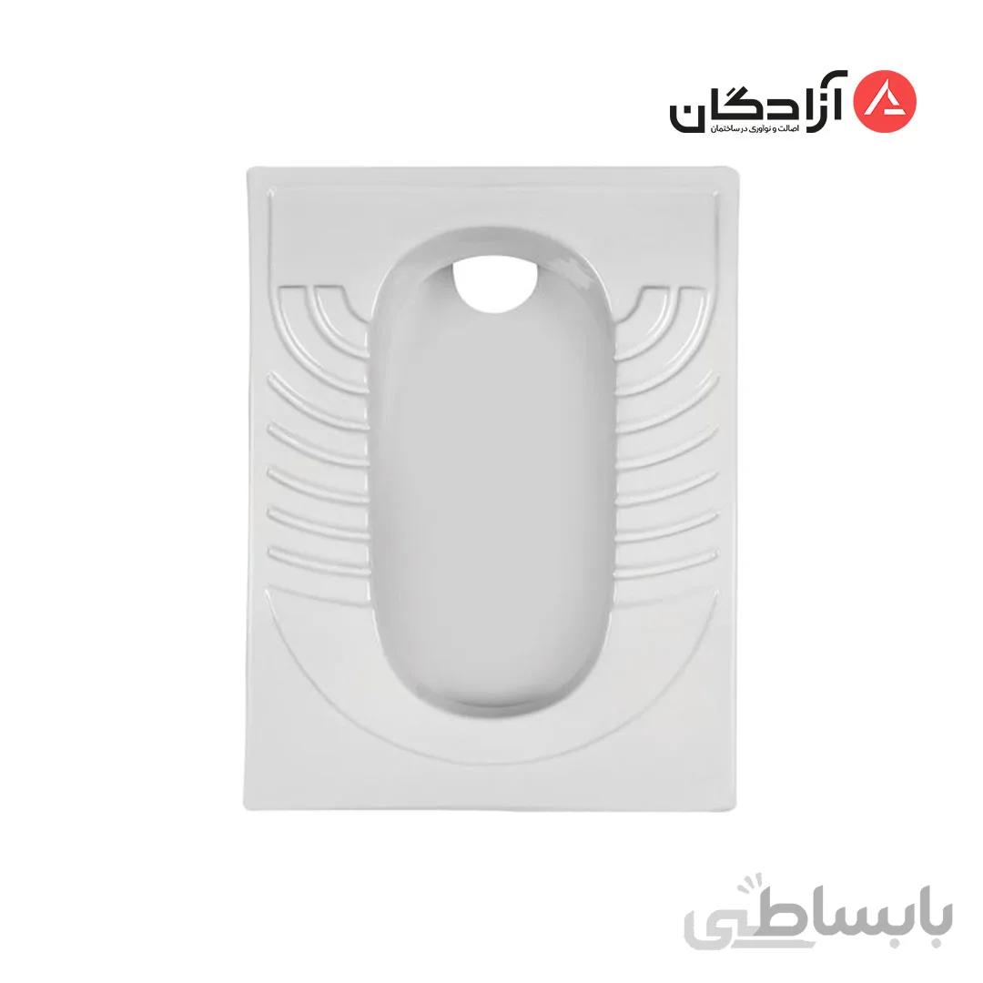توالت ایرانی مروارید مدل الگانت تخت
