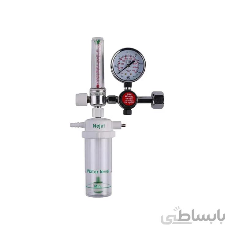 مانومتر اکسیژن توان جم مدل نجات ا oxygen cylinder regulator
