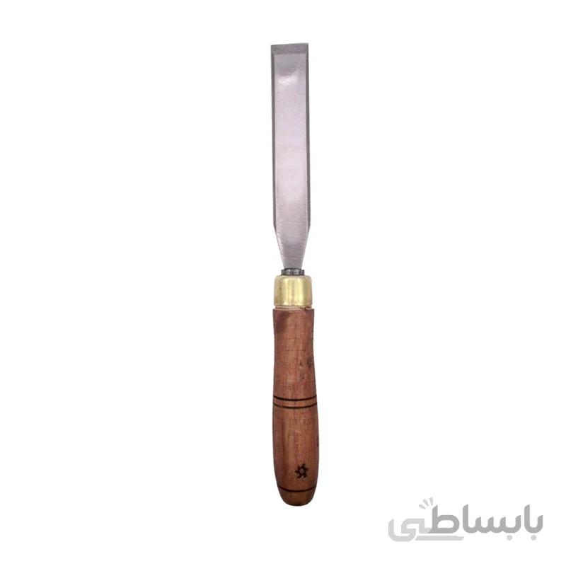 مغار تخت منبت کاری دسته چوبی عرض 16 میلی‌متر