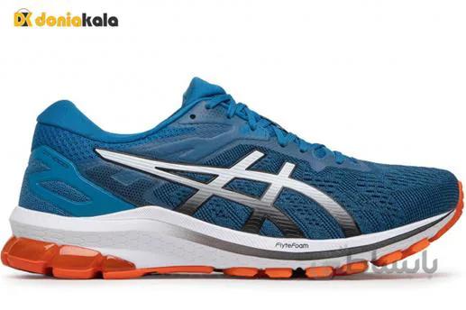کفش کتانی پیاده روی، رانینگ و اسپرت اورجینال آسیکس Asics GT-1000 10 M 1011B001-402 ا Original walking running and sneakers Asics GT-1000 10 M 1011B001-402