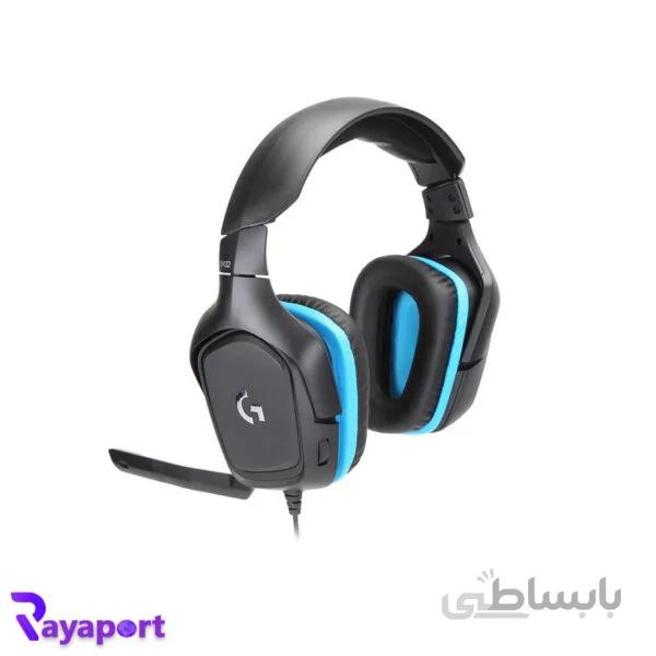 هدست گیمینگ باسیم 7.1 لاجیتک مدل G432 Surround Sound ا Logitech G432 7.1 Surround Wired Gaming Headset