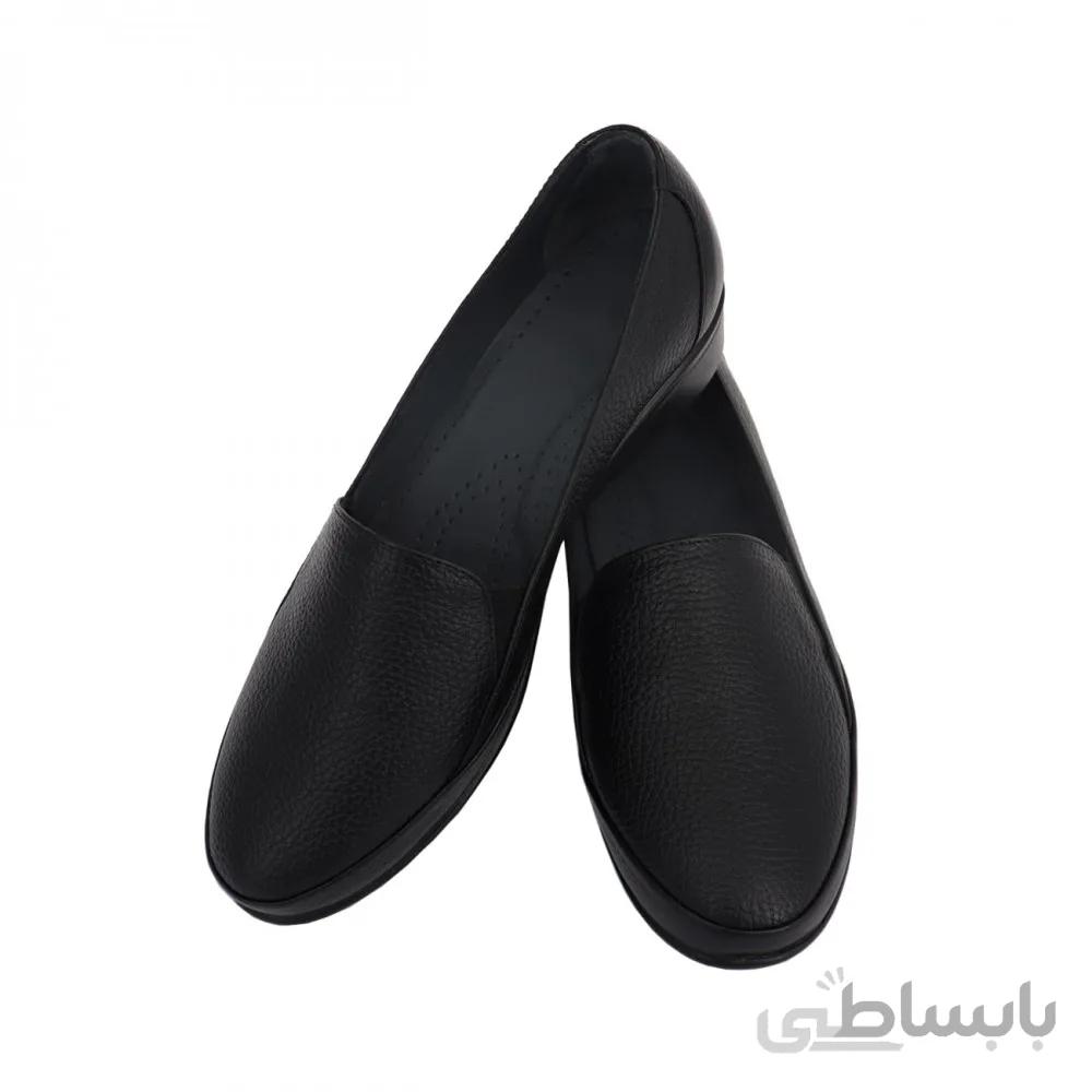 زنانه چرم طبیعی مشکی طبی